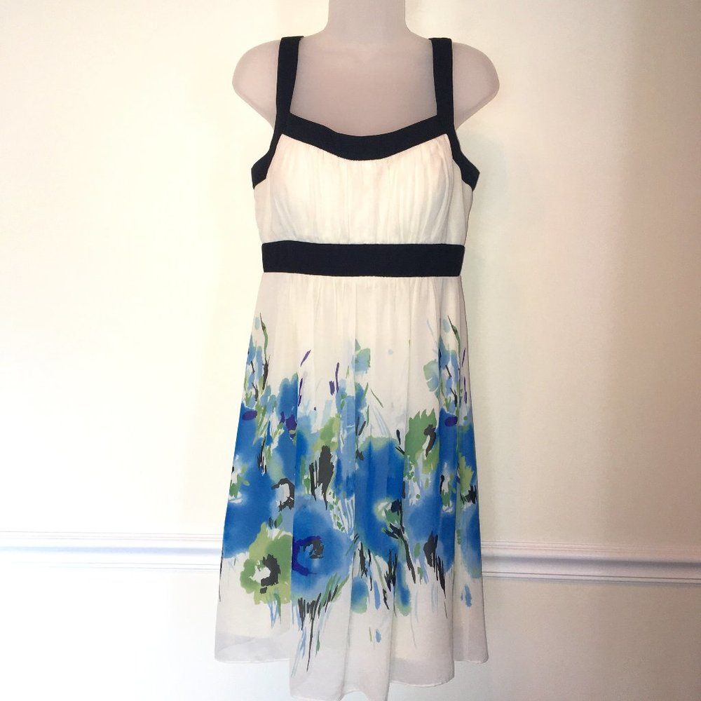 Dress Barn Floral Summer Sun Dress 10
